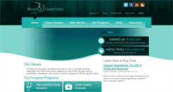 Desktop Screenshot of hospiceassociates.com